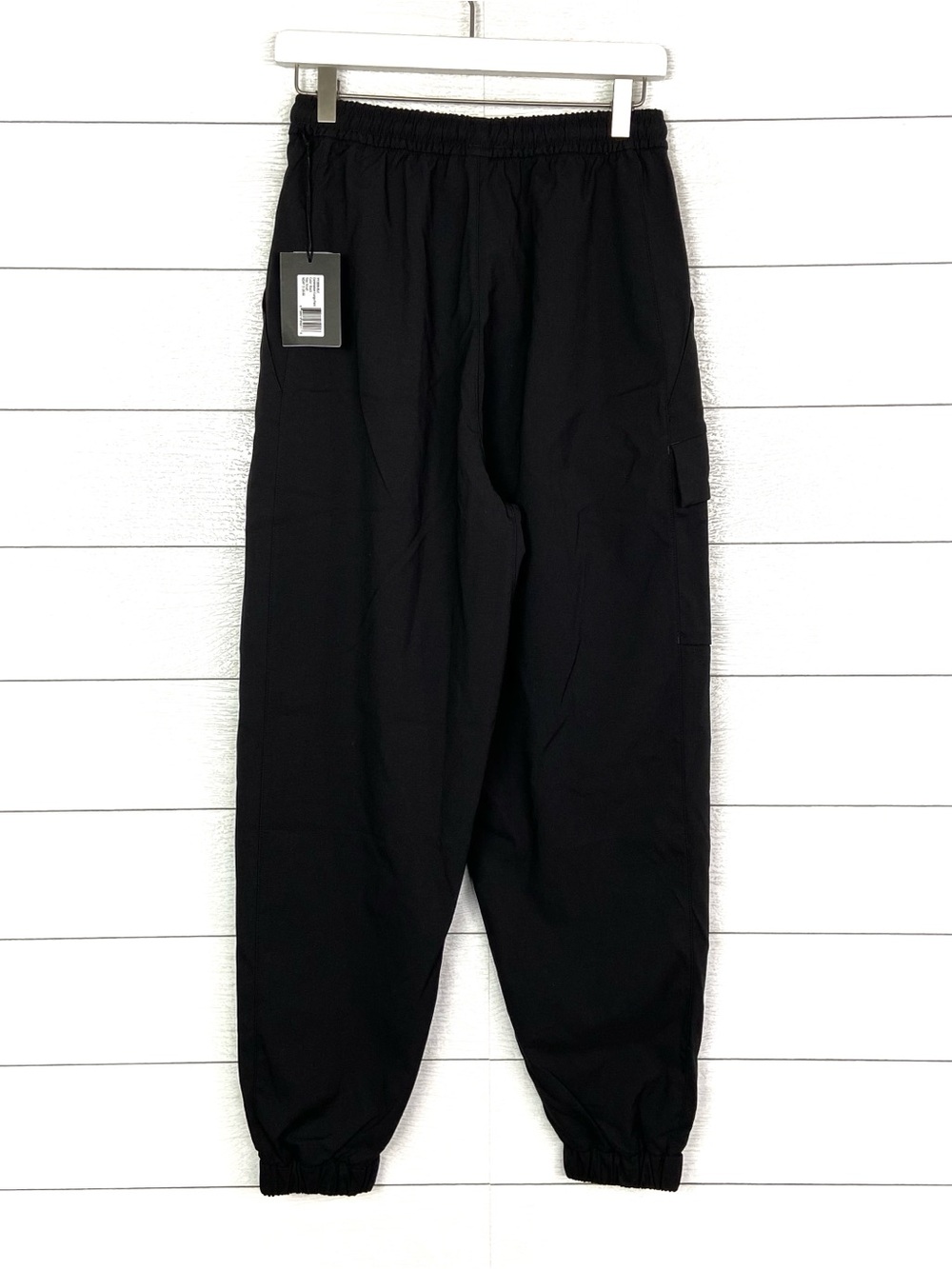 NWT NOLI Destination Cargo Pant Black Small Athleisure Street Nylon Jogger - Picture 4 of 12